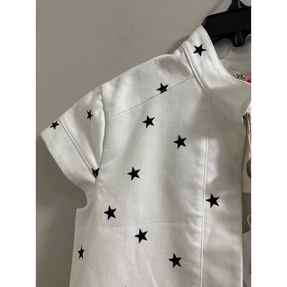 🔥FLASH SALE🔥 VICOLO girl star Blazer‎ girls size 14A - Picture 2 of 7